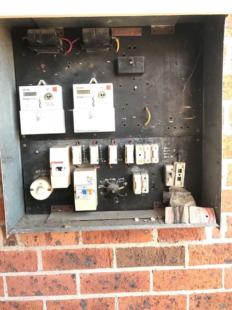 Pro Image Electrical - Switchboard Upgrades before